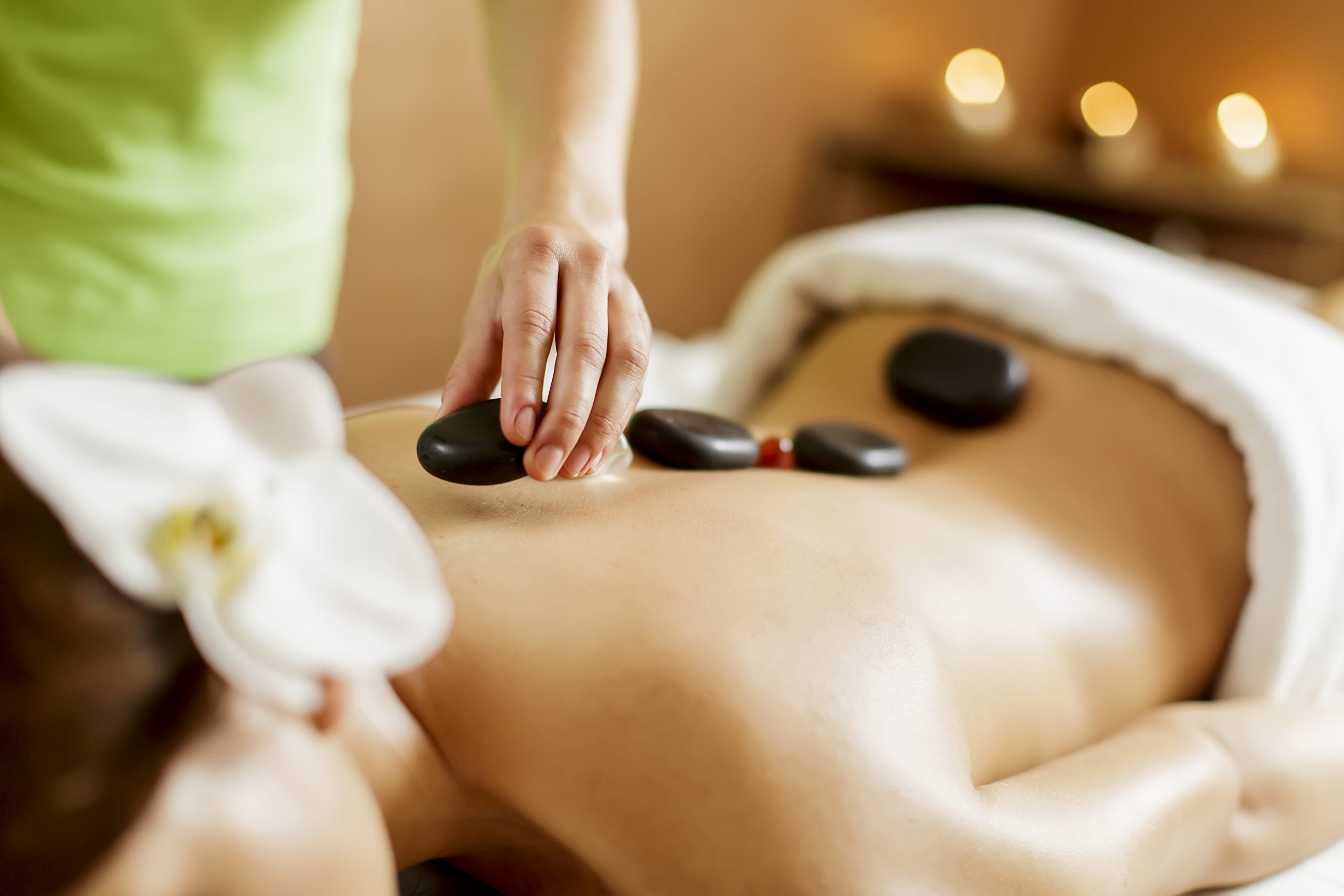 Deep Green heated massage